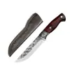 Cuchillo para deshuesar con cabeza de acero forjado tallada Cuchillo de cocina de acero inoxidable para cortar carne Cuchillo de cocina especial para carnicería Cerdo, Ganado y Ovejas