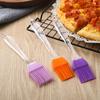 Brocha de silicona para untar pequeña brocha de aceite para alimentos alta temperatura brocha para barbacoa brocha para cocinar brocha para sazonar herramientas para cocinar hornear