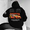 Sudadera con capucha Street Pink Sports Car Street Unisex Oversized 2025