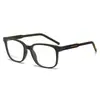 Armazón de gafas para hombre de negocios de grado ajustable TR90 nuevo éxito de ventas transfronterizo todo a juego Cuadrado pata de resorte gafas lisas