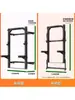 Rack de sentadillas para uso doméstico, Rack combinado plegable de pared para sentadillas y press de banca, Rack de pórtico plegable para dominadas y press de banca