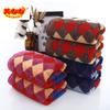 Toalla Cuadros Coloridos de Poliéster-Algodón de 32 Hilos, Versión Engrosada de Exportación, Artículos para Puestos del Mercado, Tienda de 5 Yuanes, Color Oscuro, Toalla de Regalo para Protección Laboral