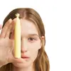 Comercio Electrónico Transfronterizo Amarillo Rollerball Crema para Ojos Pluma Roll-on Masajeador Tubo de Crema para Ojos Rollerball Botella de Sérum Material de Empaque Cosmético Fabricante