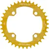 Placas de Coroa Positiva e Negativa para Bicicletas de Montanha, 32T, 34T, 36T, 38T Placas Redondas e Ovais, Coroa Única 104BCD