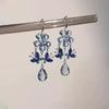 Pendientes de Borla para Viajes a Yunnan Dali Lijiang Pendientes Largos Personalizados Bohemianos Pendientes de Estilo Étnico Retro