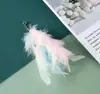 Haste de Brinquedo para Gato com Cabeça de Reposição, Brinquedo para Gato com Sino e Pena, Gadget de Haste para Gato para Autoentretenimento e Alívio do Tédio, Haste Longa de Fio de Aço Resistente à Mordida para Interação