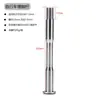Eje de Tubo Varilla Disrup Horquilla Delantera de Bicicleta de Montaña Eje Pasante Varilla Cuadro de Aluminio de Bicicleta de Carretera Eje de Tubo Trasero M12/P.15