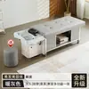 Cama de champú para tratamiento capilar transfronteriza de exportación, especializada para salones de belleza, con circulación de agua a vapor, calentamiento rápido de agua y funciones integradas de limpieza de oídos y masaje