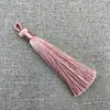 Yixiangfei 8cm Cuerda de Poliéster Anillo de Tracción Borla Pendientes de Poliéster Borla Nudo Chino Enderezado a Alta Temperatura Borla Colgante Venta al por Mayor