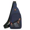 Bolsa de Peito Casual Multicamadas, Novo Estilo para Passeios Diários, Bolsa de Ombro de Grande Capacidade para Trabalho e Deslocamento, Bolsa Transversal Simples, Bolsa de Peito