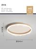 [estrictamente seleccionado] lámpara de techo moderna simple protección ocular color nogal retro creativa iceberg lámparas para sala de estudio