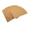 Papel Kraft cortado reciclado impressão de couro de vaca amarelo papel de embalagem filme de rebobinamento papelão Kraft duro A4 80-450g
