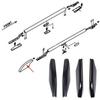 Adecuado para Toyota Prado FJ120 portaequipajes de plástico, portaequipajes de techo, cubierta decorativa, placa, cubierta para portaequipajes