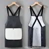 Delantal con Toalla de Mano Gruesa Extraíble, Impermeable y a Prueba de Aceite, Nuevo Modelo 2026, Estilo Juvenil y de Alta Gama, para Uso en la Cocina del Hogar, Adecuado para Hombres y Mujeres