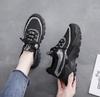 Zapatos de plataforma de primavera para mujer, de comercio exterior transfronterizo, tendencia de moda, deportivos, de ocio, con tejido volador, transpirables y de suela suave.
