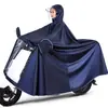 Impermeable para Vehículos Eléctricos 2026 Modelo Nuevo, Poncho de Lluvia Largo de Cuerpo Completo para Motocicleta y Patinete Eléctrico, Impermeable para Hombres y Mujeres