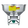 Mezcladora de alimento para uso tanto húmedo como seco, máquina mezcladora de acero inoxidable para ganadería, mezcladora de polvo para alimento de ganado vacuno y ovino, mezcladora de gránulos de plástico