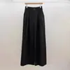 Calça casual branca de verão versátil e solta para mulheres, calça cropped branca reta de algodão puro de cintura alta e perna larga, cor sólida