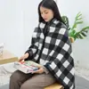Manta Chal Suave de Oficina Clase A, Manta Gruesa de Franela, Manta Perezosa de Otoño e Invierno, Manta para Siesta, Multifuncional y Cálida