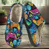 Pantuflas de Algodón para Hombre, Lindas Pantuflas Cálidas de Dibujos Animados para Mujer, Pantuflas de Algodón Estampadas de Comercio Exterior, Pod Transfronterizo Jit Dropshipping