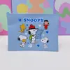 Bolsa para archivos A5 de Snoopy transfronteriza, bolsa de almacenamiento de papelería para estudiar, bolsa de archivos impermeable de dibujos animados lindos para estudiantes
