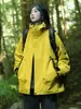 Chaqueta 3 en 1 para exteriores para otoño e invierno, cortavientos deportivo para mujer, chaqueta de montañismo impermeable y a prueba de viento, se puede imprimir con logo