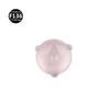 Aleación de titanio F136 3.5 mm piedra natural 0.9 diente joyería de perforación rosca interna clavo de labio pendiente fábrica en stock venta al por mayor