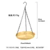 Novo produto transfronteiriço: comedouro de pássaros pendurado ao ar livre, comedouro de metal resistente à prova de esquilos, decoração de plástico para jardim e pátio