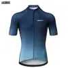 Conjunto de Maillot de Ciclismo de Manga Corta y Shorts de Verano de Secado Rápido para Hombre Versión Equipo de Ciclismo de Carretera de Montaña