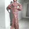 Ropa de Mujer para Exportación Transfronteriza Primavera y Verano 2025 Estación Independiente Ebay Sexy Pétalos Gran Oscilación Vestido de Banquete Estilo Nuevo