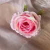 Montaña de Nieve Simulada Cabeza de Rosa Artificial Materiales DIY Paquete de Materiales Hechos a Mano Cabeza de Flor Pasador Hecho a Mano Tocado de Flor Guirnalda Cabello