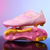 F50 Nuevos Zapatos de Fútbol de Caña Baja para Estudiantes Transfronterizos Clavos Largos Juego Entrenamiento Juvenil Comercio Exterior Deportivos Zapatos de Fútbol