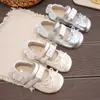 Zapatos de piel para niñas para actuaciones, zapatos de princesa para niñas para primavera y otoño, mocasines elegantes 2026 para niños, antideslizantes, suela blanda