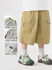 Pantalones Cortos de Verano Estilo Europeo para Niños Ropa de Trabajo 2026 Nueva Ropa Infantil Pantalones de Verano para Niños Pequeños Modernos