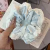Goma para el pelo dulce floral estilo bosque para mujer, coleta suave y de alta gama estilo coreano, cuerda grande para el pelo, accesorio para el pelo de Ins, accesorio para la cabeza