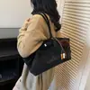 Bolso Retro de Gran Capacidad para Mujer Otoño e Invierno 2025 Nuevo Casual Plegado Nicho Bolso de Hombro Único Bolso Tote para Viajar