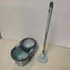 Set de Mopa Rotatoria Sin Lavado Velocidad 8 Cubo para Mopa Cubo de Mopa Limpieza de una Pasada Persona Perezosa Mopa de Limpieza para el Hogar