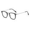 Montura de Gafas Estilo Hepburn Retro Anti Luz Azul Montura Cuadrada de Aleación Montura Artística para Rostro Pequeño Nuevo Modelo Verano 2026