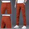 Pantalones Casuales de Otoño de Hong Kong para Hombre, Corte Delgado, Versátiles, Pantalones Largos de Moda Tendencia Estilo Coreano de Negocios de Alta Gama para Hombre 2026
