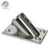 Asiento para tubo cuadrado de 45 grados acero inoxidable 316 resistencia a la corrosión no se oxida suministro de fabricantes marino 22/25 mm asiento para tubo cuadrado de fondo