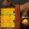 Cuentas Redondas Pequeñas de Hueso de Oliva Natural para Pulseras Hechas a Mano de Bricolaje, Cuentas de Oración Budista y Accesorios Decorativos; Cuentas Sueltas de Hueso de Oliva al por Mayor