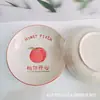 Prato Cerâmico de Ano Novo Peixe Saltando sobre o Dragão Carpa Auspicioso Doméstico Chinês Polegada Louça Cor Sob Esmalte Retro Cozinha Brocado