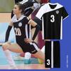 Traje de Ropa de Voleibol al por Mayor Ropa de Equipo de Competición para Niñas Ropa Deportiva de Voleibol al Aire Libre Ropa de Entrenamiento de Manga Corta para Hombres Impresión de Número