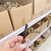 Pincel para Sombra de Ojos Cola de Lobo Amarilla Detalle Pequeño Almendra hasta el Párpado Inferior para Iluminar los Detalles del Ojo y el Rabillo del Ojo Pelo de Animal de Cangzhou