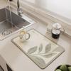 Tapete Drenante para Bancada de Cozinha Transfronteiriço Tapete Absorvente Sem Limpeza Tapete Antiderrapante para Louças Tapete de Isolamento Térmico Tapete para Bancada de Bar Tapete para Mesa de Lavar