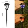 Luminária Solar de Espeto para Exterior, Lâmpada de Jardim e Gramado à Prova d'Água IP44, Sensor Automático do Entardecer ao Amanhecer, Luz Quente 3500K, Luz Branca 9000K, Luz Colorida RGB para Decoração de Quintal