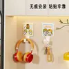 Ganchos Fuertes Adhesivos para Pared Sin Rastro, Ganchos para Entrada Sin Taladro para Artículos Varios, Ganchos para Cocina y Baño, Ganchos para Abrigos y Sombreros para Colgar en la Puerta
