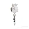 Liga de prata animal charm tartaruga gato estrela do mar pássaro cachorro veado pingente pulseira DIY pingente de liga pingente