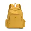 Mochila de tela de nailon simple y casual para mujer, nueva mochila de viaje ligera de gran capacidad, bolso de moda para la escuela y el trabajo