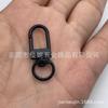 Hebilla Metálica de Aleación de Zinc Pintada de Colores de 3 Puntos para Puerta Pequeña Hebilla de Camarón Metálica Hebilla Colgante para Muñeca Llavero de Colores